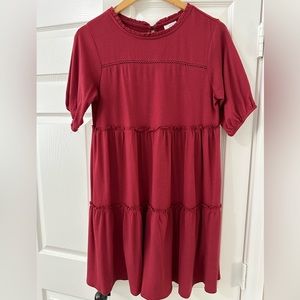 Knox Rose maroon dress